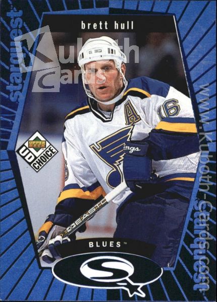 NHL 1998-99 UD Choice StarQuest Blue - No SQ22 - Brett Hull