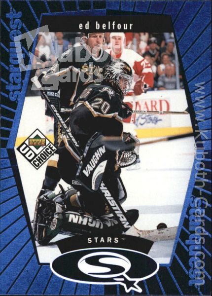 NHL 1998-99 UD Choice StarQuest Blue - No SQ17 - Ed Belfour