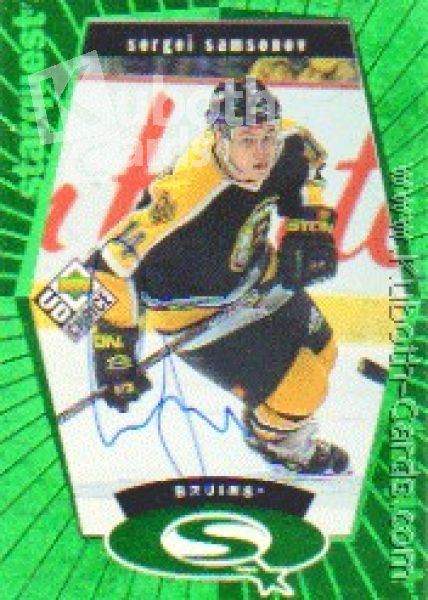 NHL 1998-99 UD Choice StarQuest Green - No SQ6 - Sergei Samsonov