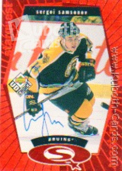 NHL 1998-99 UD Choice StarQuest Red - No SQ6 - Sergei Samsonov