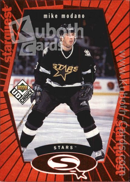 NHL 1998-99 UD Choice StarQuest Red - No SQ24 - Mike Modano