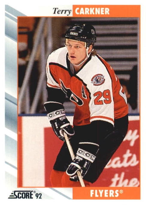 NHL 1992 / 93 Score - No 66 - Terry Carkner