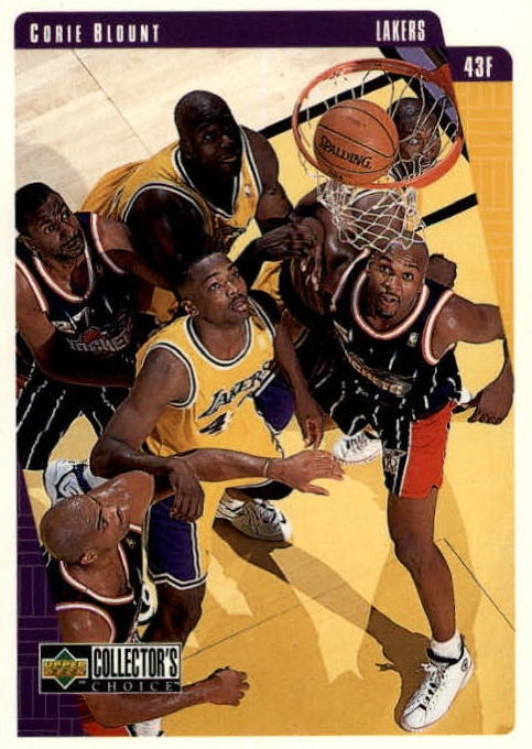 NBA 1997-98 Collector's Choice - No 66 - Corie Blount