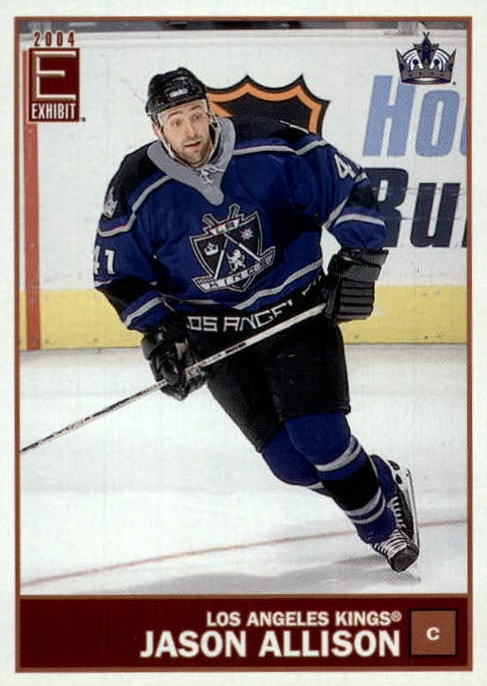 NHL 2003-04 Pacific Exhibit - No 66 - Jason Allison