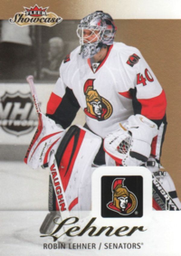 NHL 2013-14 Fleer Showcase - No 67 - Robin Lehner