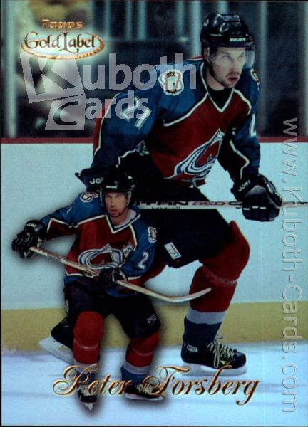 NHL 1998-99 Topps Gold Label Class 1 - No 21 - Forsberg