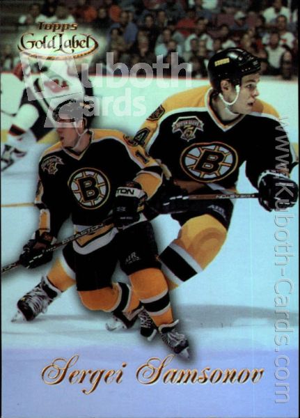 NHL 1998-99 Topps Gold Label Class 1 - No 45 - Samsonov