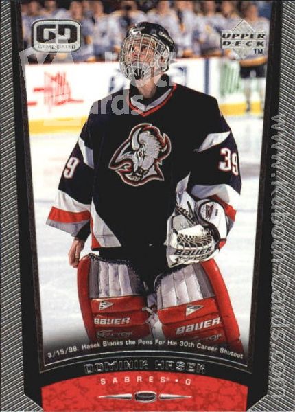 NHL 1998-99 Upper Deck - No 44 - Dominik Hasek