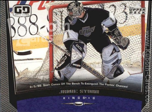 NHL 1998-99 Upper Deck - No 107 - Jamie Storr