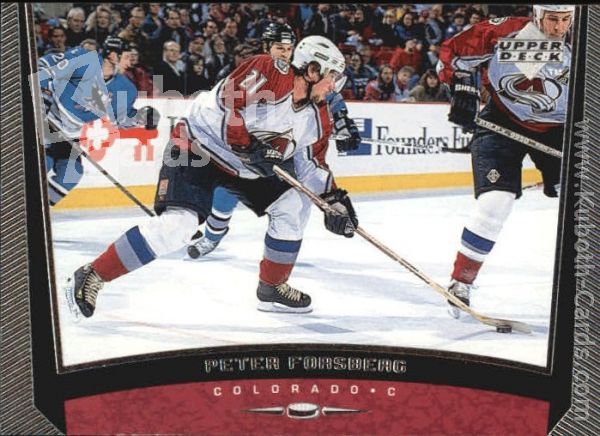 NHL 1998-99 Upper Deck - No 69 - Peter Forsberg