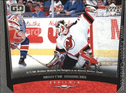 NHL 1998-99 Upper Deck - No 118 - Martin Brodeur