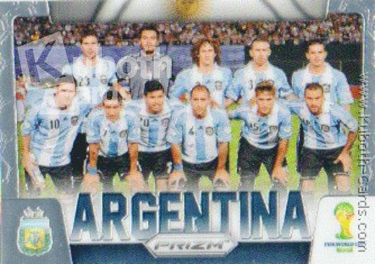 Fussball 2014 Panini Prizm Team Photo - No 2 - Team Argentina