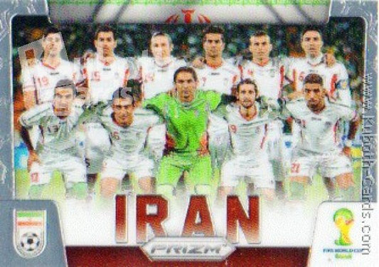 Soccer 2014 Panini Prizm Team Photo - No 21 - Team Iran