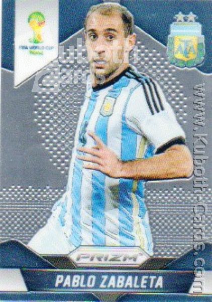 Soccer 2014 Panini Prizm - No 7 - Pablo Zabaleta