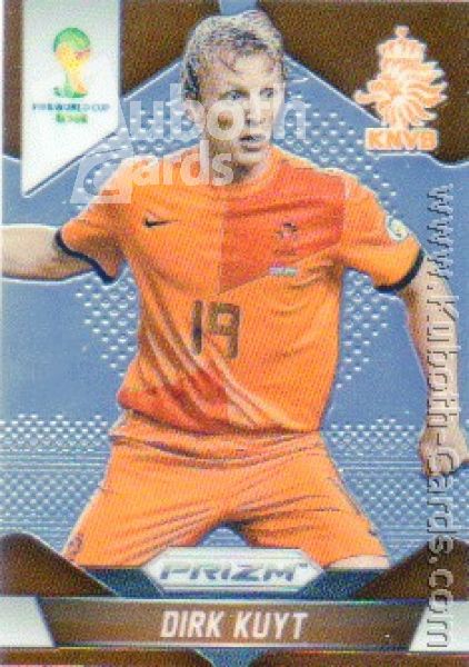 Fussball 2014 Panini Prizm - No 34 - Dirk Kuyt