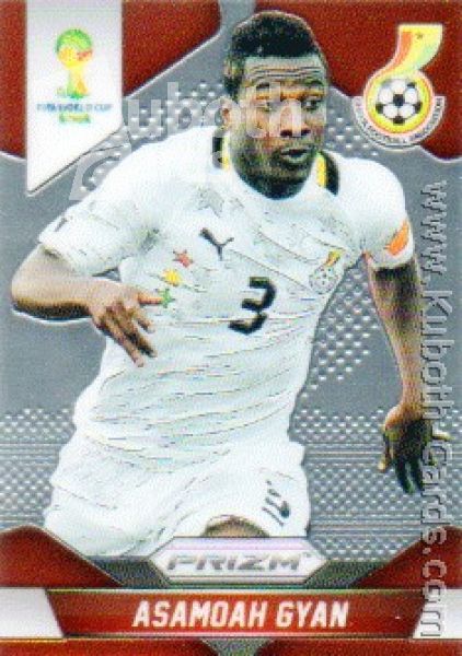 Soccer 2014 Panini Prizm - No 98 - Asamoah Gyan