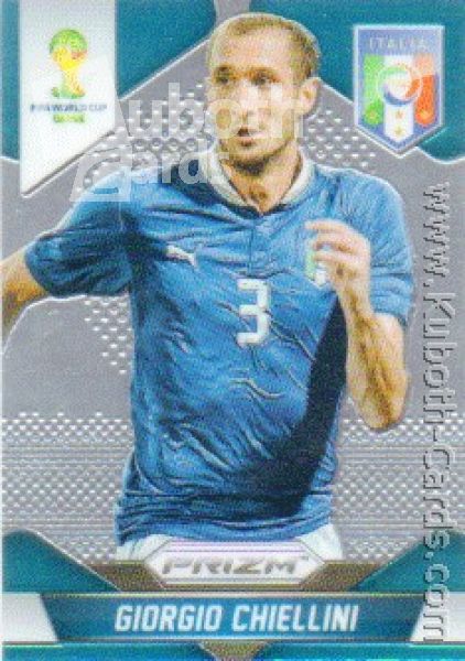 Fussball 2014 Panini Prizm - No 125 - Giorgio Chiellini