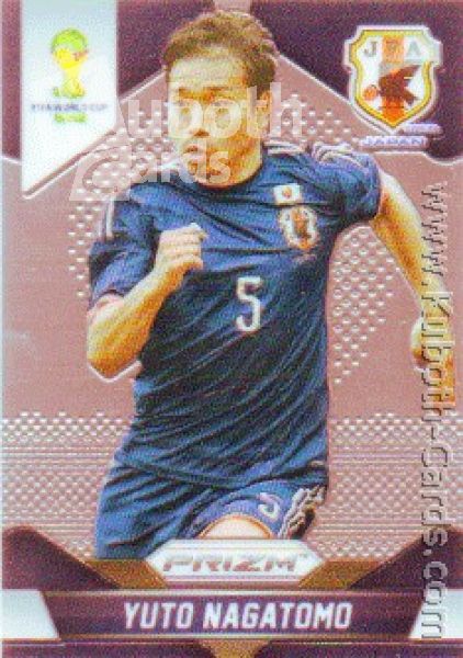 Fussball 2014 Panini Prizm - No 196 - Yuto Nagatomo