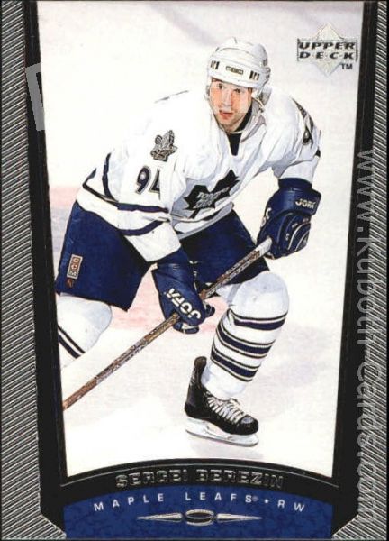 NHL 1998-99 Upper Deck - No 186 - Sergei Berezin