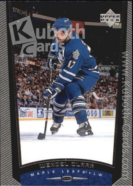 NHL 1998-99 Upper Deck - No 188 - Wendel Clark