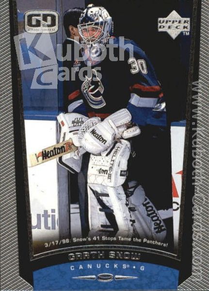 NHL 1998-99 Upper Deck - No 198 - Garth Snow