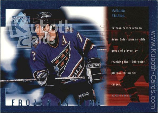 NHL 1998-99 Upper Deck Frozen in Time - No FT FT20 - Adam Oates