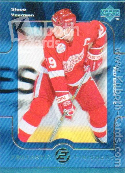 NHL 1998-99 Upper Deck Fantastic Finishers - No FF20 - Steve Yzerman