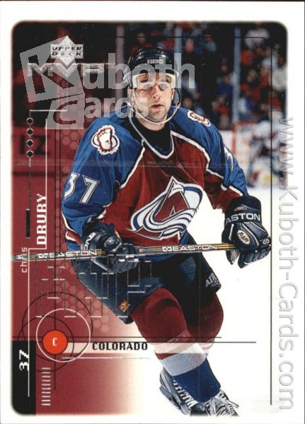 NHL 1998-99 Upper Deck MVP - No 54 - Chris Drury