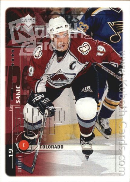 NHL 1998-99 Upper Deck MVP - No 53 - Joe Sakic