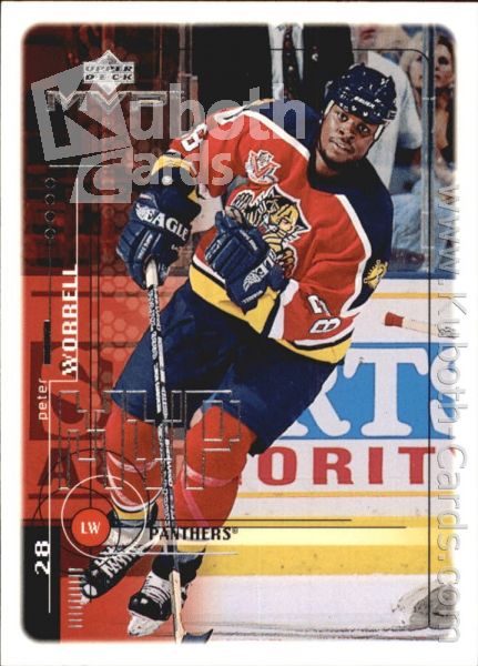 NHL 1998-99 Upper Deck MVP - No 90 - Peter Worrell