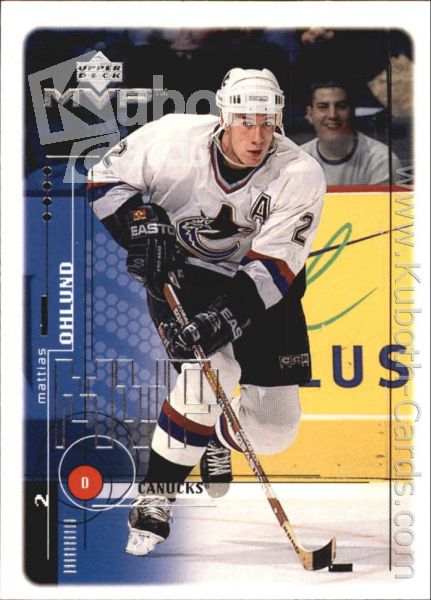 NHL 1998-99 Upper Deck MVP - No. 203 - Mattias Ohlund