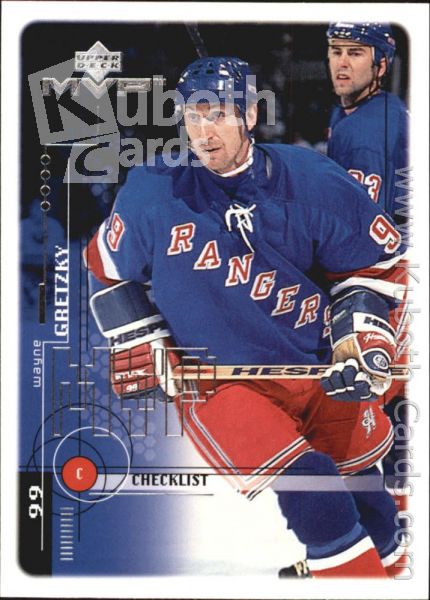 NHL 1998-99 Upper Deck MVP - No. 218 - Wayne Gretzky