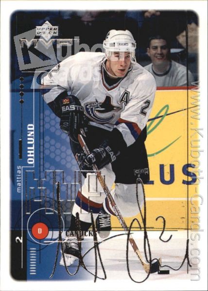 NHL 1998-99 Upper Deck MVP Silver Script - No. 203 - Mattias Ohlund