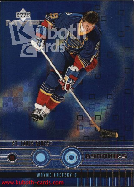 NHL 1998-99 Upper Deck MVP Dynamics - No D11 - Gretzky