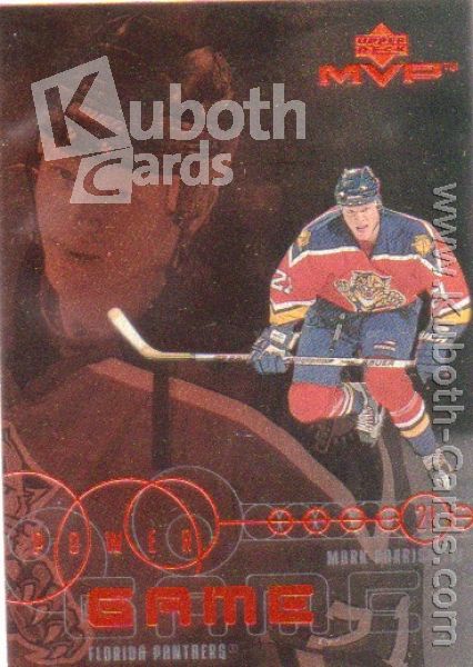 NHL 1998-99 Upper Deck MVP Power Game - No PG12 - Mark Parrish