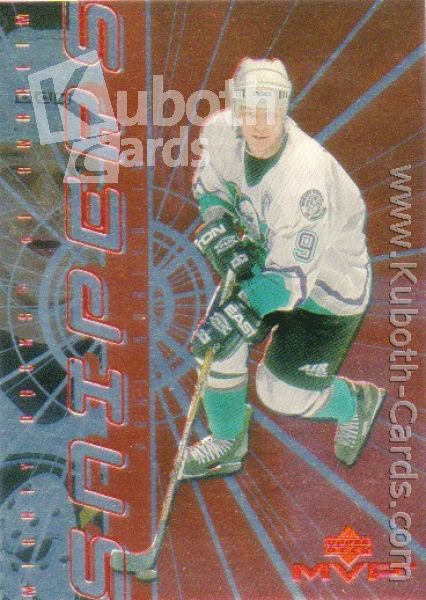 NHL 1998-99 Upper Deck MVP Snipers - No S06 - Paul Kariya