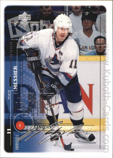 NHL 1998-99 Upper Deck MVP Silver Script - No 201 - Mark Messier