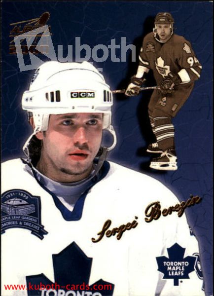 NHL 1999-00 Aurora - No 134 - Sergei Berezin