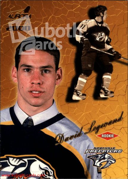 NHL 1999-00 Aurora - No 80 - David Legwand