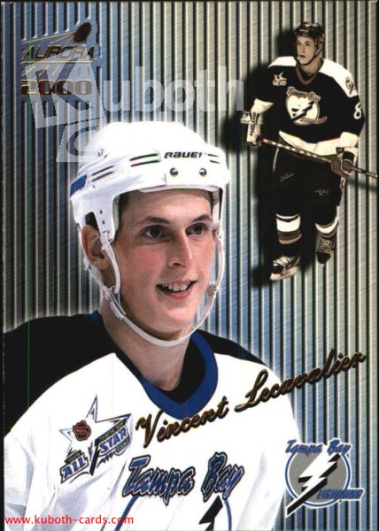 NHL 1999-00 Aurora Striped - No 131 - Vincent Lecavalier