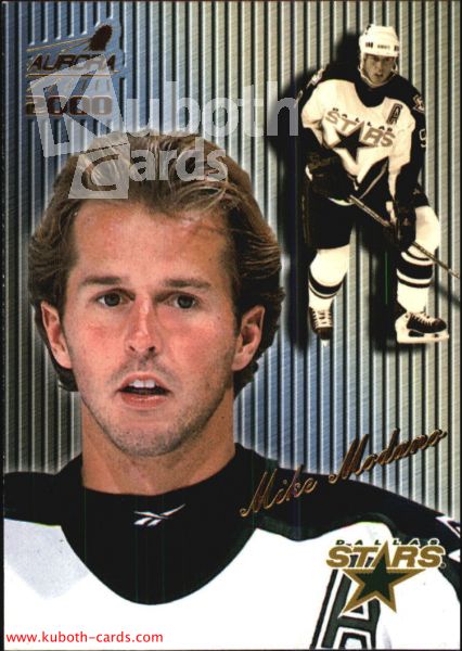 NHL 1999-00 Aurora Striped - No 47 - Mike Modano