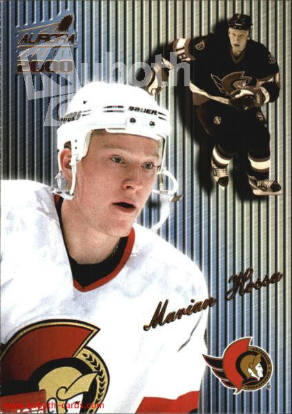 NHL 1999-00 Aurora Striped - No 99 - Marian Hossa