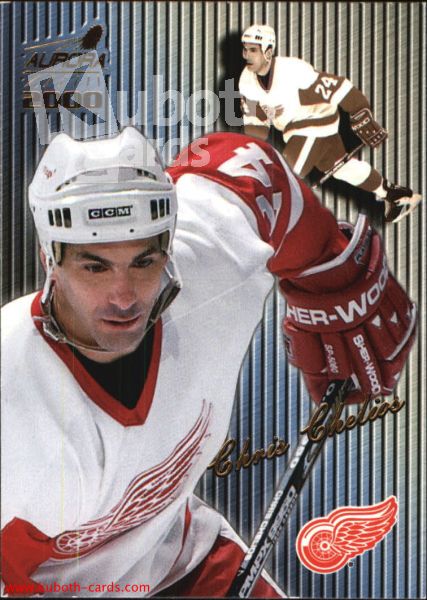 NHL 1999-00 Aurora Striped - No 49 - Chris Chelios