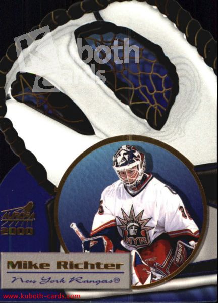 NHL 1999-00 Aurora Glove Unlimited - No 13 - Mike Richter