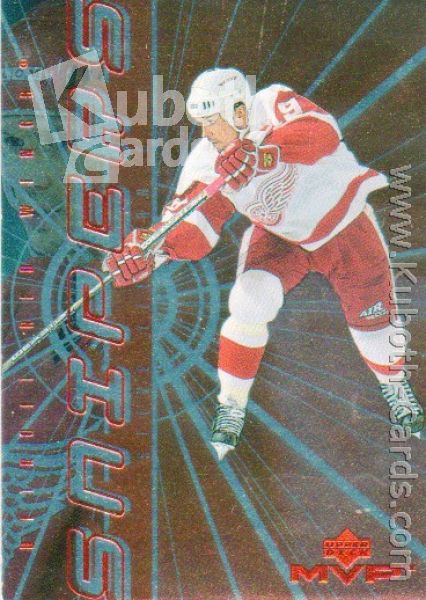 NHL 1998-99 Upper Deck MVP Snipers - No S11 - Steve Yzerman