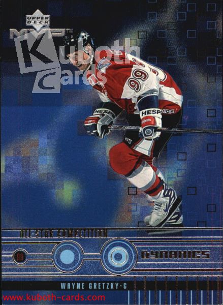 NHL 1998-99 Upper Deck MVP Dynamics - No D05 - Gretzky