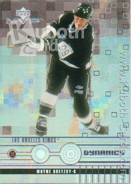 NHL 1998-99 Upper Deck MVP Dynamics - No D07 - Gretzky