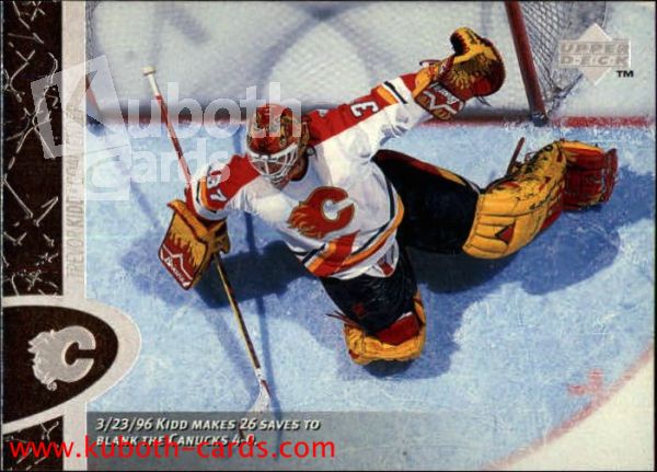 NHL 1996 / 97 Upper Deck - No 25 - Trevor Kidd