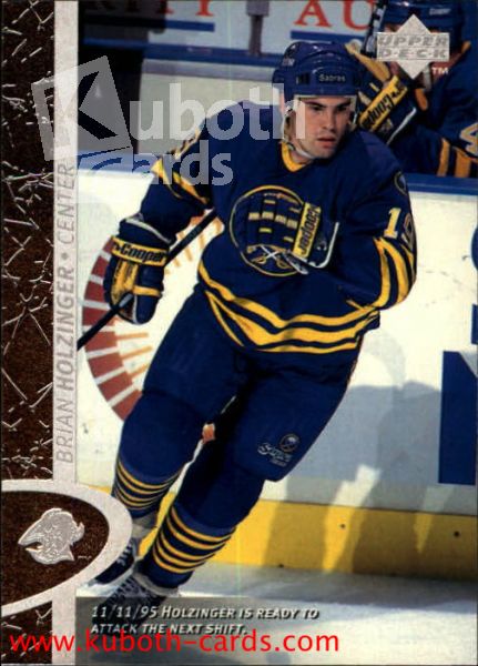 NHL 1996 / 97 Upper Deck - No 16 - Brian Holzinger