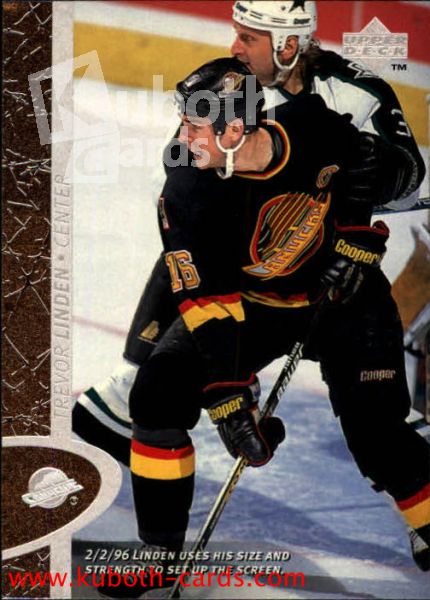 NHL 1996 / 97 Upper Deck - No 169 - Trevor Linden